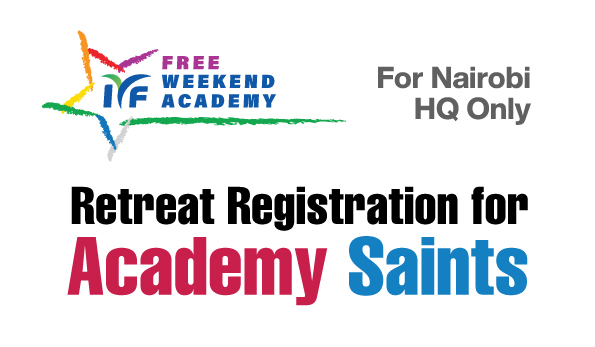 Retreat Registration for Academy Saints
